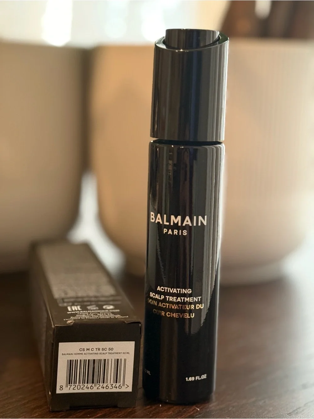 ✨ Balmain Hair Activating Scalp Treatment + Scalp Massager Duo | NIB✨